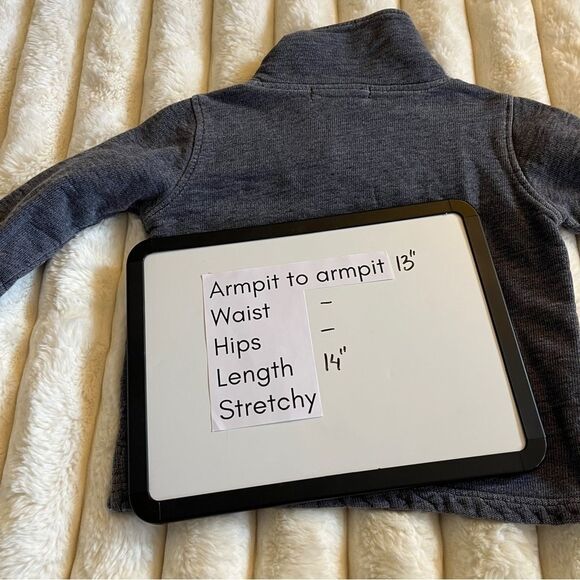 100% cotton navy Toddler Pullover Top size 3T - Picture 7 of 9